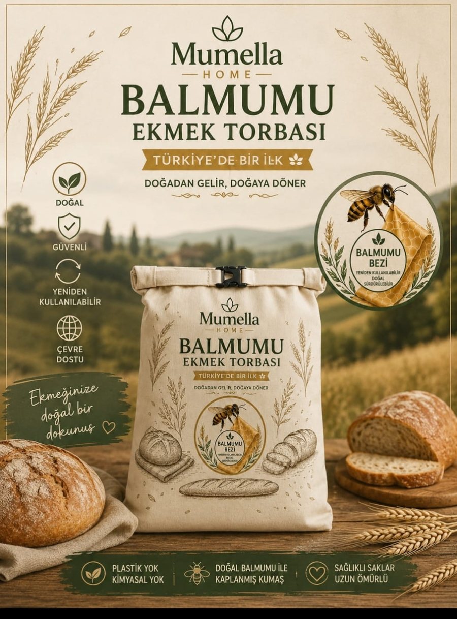 Mumella balmumu ekmek torbası tanıtımı